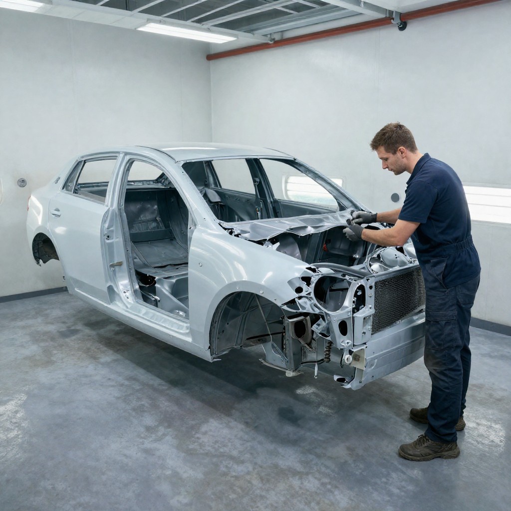 Кузовной ремонт автомобиля: виды работ и технологии восстановления