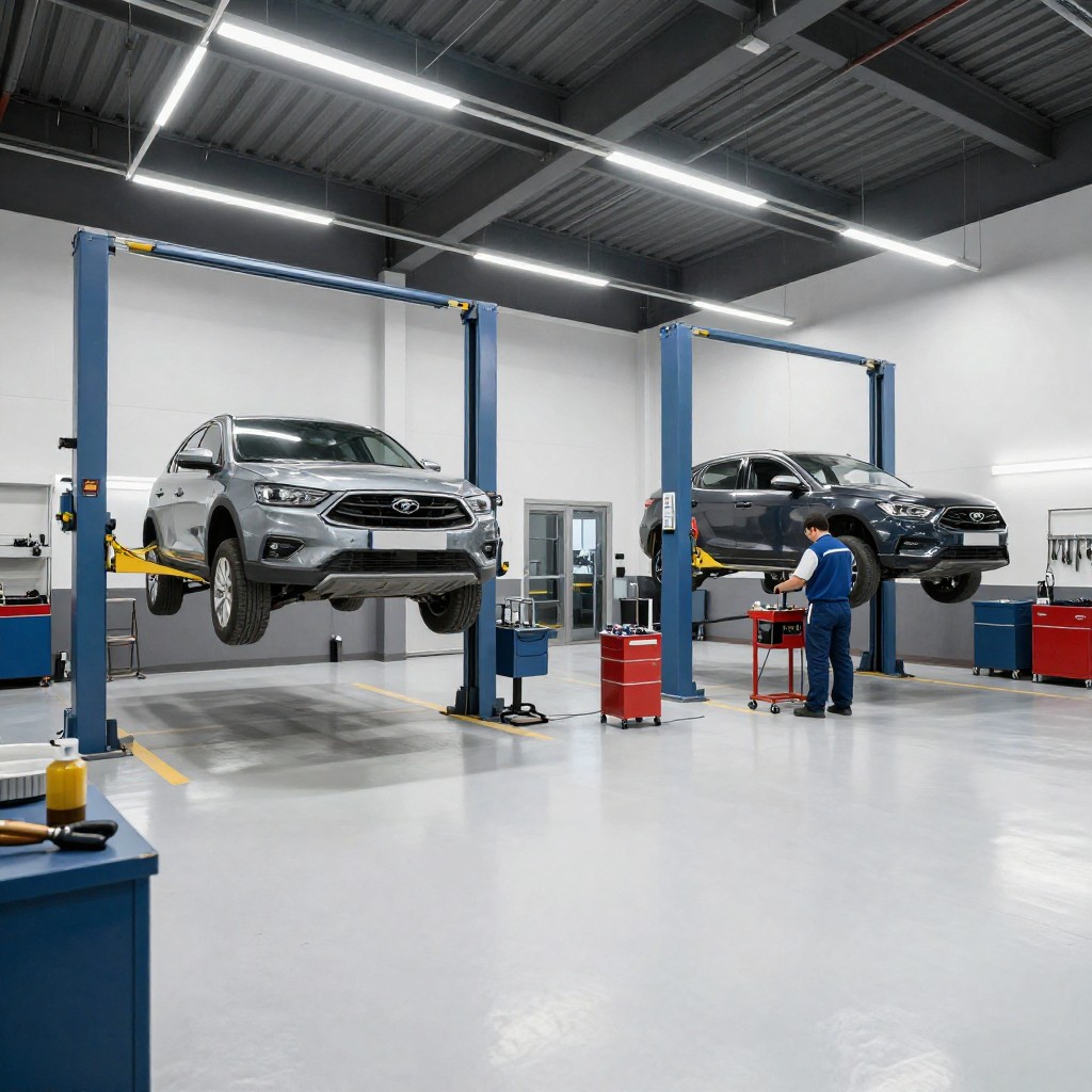 Auto service background