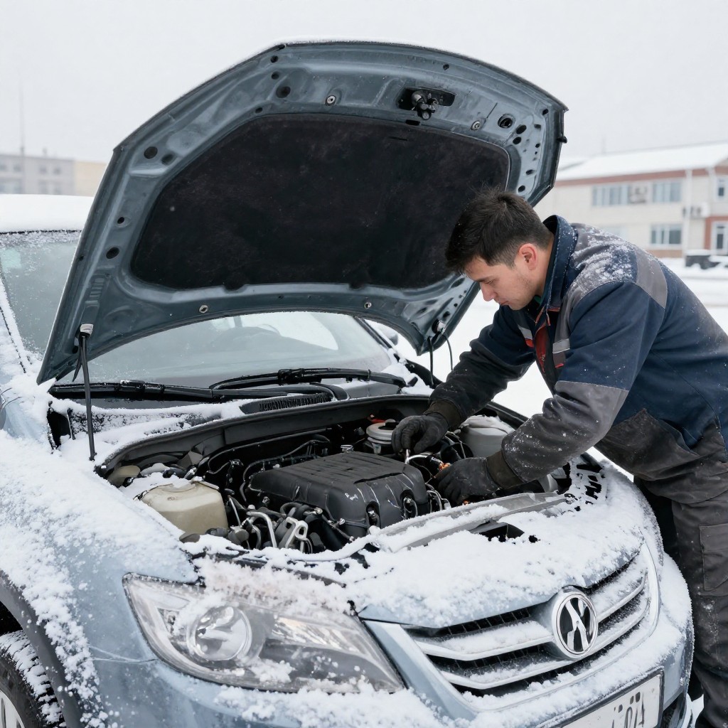 Особенности зимней эксплуатации автомобиля в Красноярске