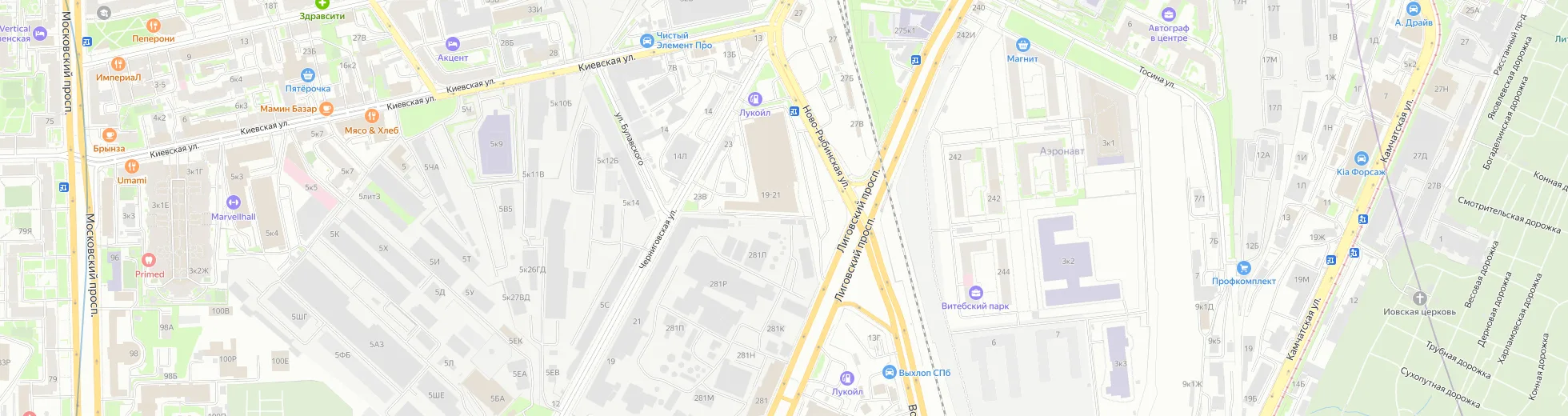 Карта проезда: г. Санкт-Петербург, ул. Ново-Рыбинская 19-21, офис 417