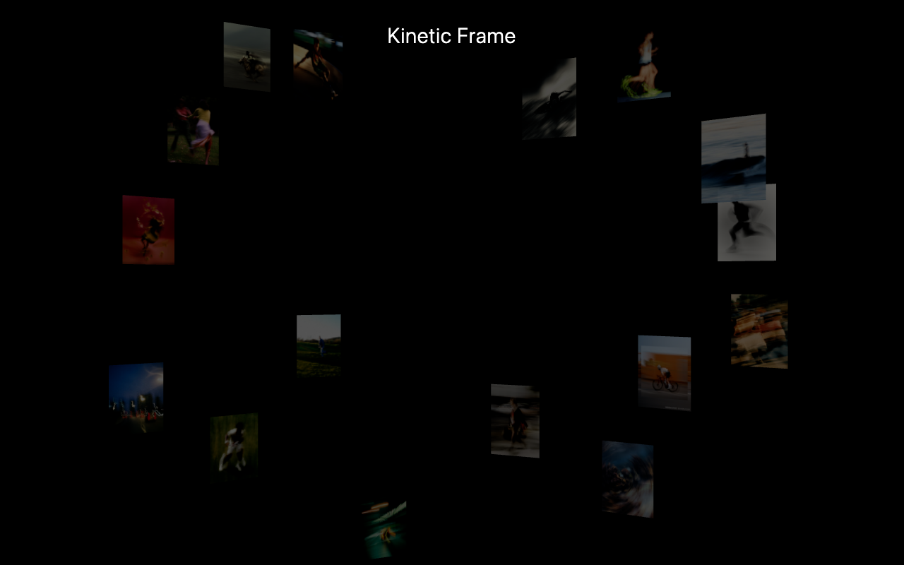 Шаблон сайта 3D Галерея — превью дизайна